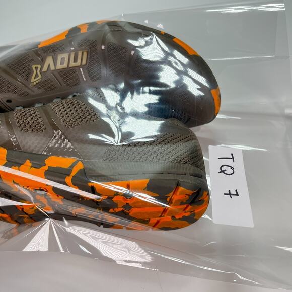 Inov 8 F Lite 235 V3 Gray Orange Cross Training Shoes Lace Up Men's Size 11.5 - Picture 11 of 11